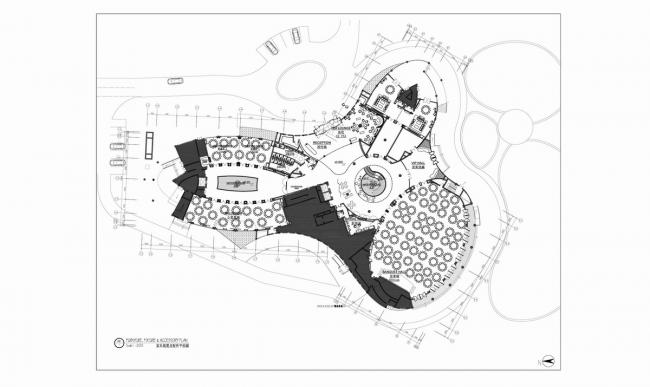BIM建筑|奔腾而下的山间瀑布：郡安理国际会议中间 / Stylus studio