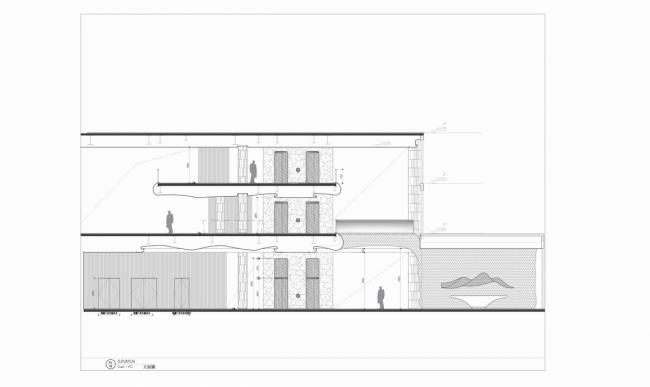BIM建筑|奔腾而下的山间瀑布：郡安理国际会议中间 / Stylus studio