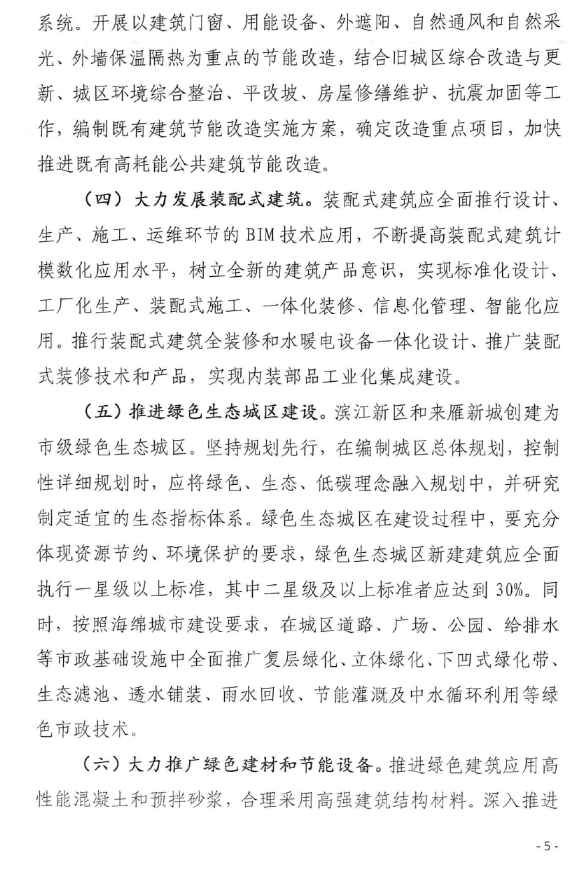 BIM与装配式|关于大力推进衡阳市建筑领域向高质量高品质绿色发展的实施意见