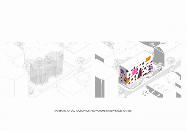 BIM建筑|迷人而又童话般的幼儿园 / KIENTRUC O