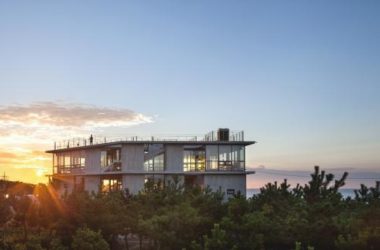 BIM建筑|朝阳东升，揽海天名胜：五角贸易楼 / ON Architecture-BIM建筑网