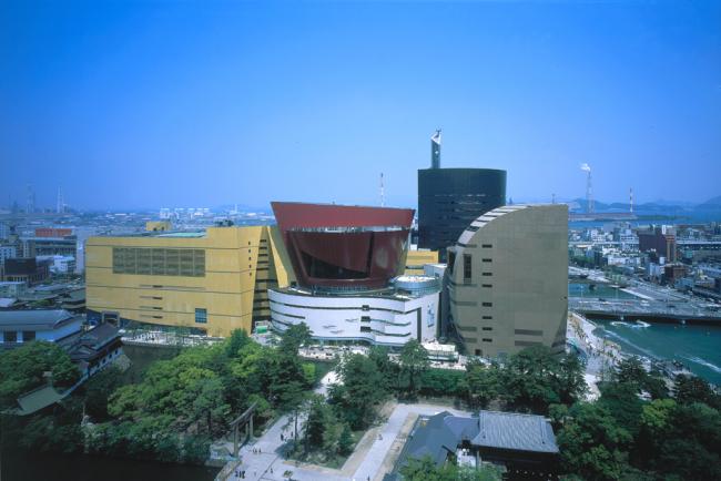 BIM建筑|北九州滨河走廊 / JERDE 捷得建筑事务所