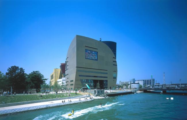 BIM建筑|北九州滨河走廊 / JERDE 捷得建筑事务所