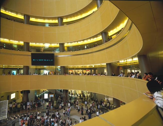 BIM建筑|北九州滨河走廊 / JERDE 捷得建筑事务所