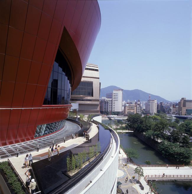 BIM建筑|北九州滨河走廊 / JERDE 捷得建筑事务所