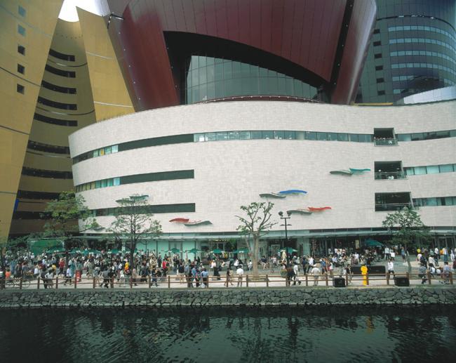 BIM建筑|北九州滨河走廊 / JERDE 捷得建筑事务所