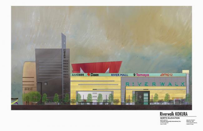 BIM建筑|北九州滨河走廊 / JERDE 捷得建筑事务所