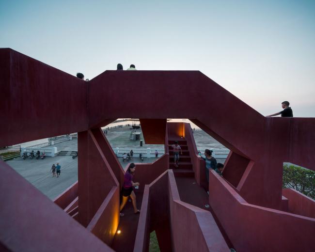 BIM建筑|相叠交织的迷宫——十卡塔 / Supermachine Studio