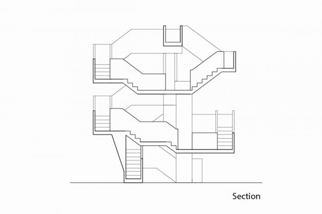 BIM建筑|相叠交织的迷宫——十卡塔 / Supermachine Studio