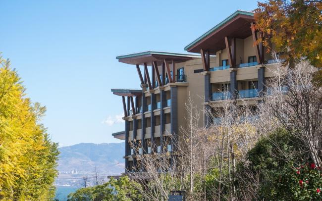 BIM建筑|享青山碧水景，彰古朴亲热貌：年夜理希尔顿酒店 / CCDI + WATG