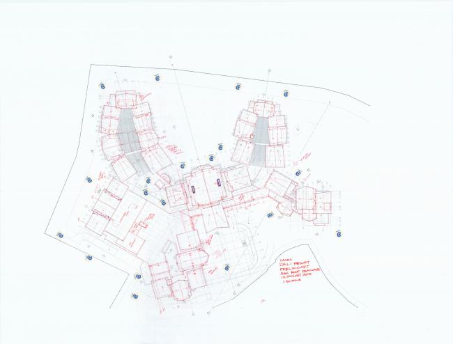 BIM建筑|享青山碧水景，彰古朴亲热貌：年夜理希尔顿酒店 / CCDI + WATG