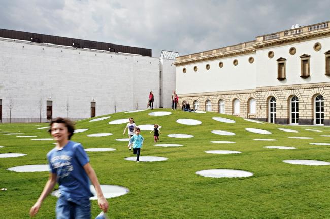 BIM建筑|绿草如茵，星星点点——施塔德尔博物馆扩建工程 / Schneider + Schumacher