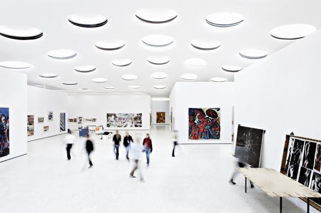 BIM建筑|绿草如茵，星星点点——施塔德尔博物馆扩建工程 / Schneider + Schumacher