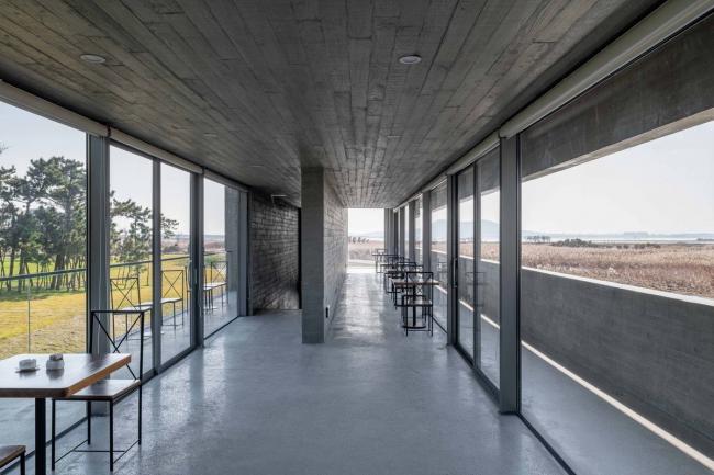 BIM建筑|天鹅湖湿地公园景不雅廊及不雅鸟塔 / 迹·建筑事务所