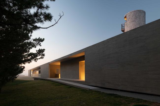 BIM建筑|天鹅湖湿地公园景不雅廊及不雅鸟塔 / 迹·建筑事务所