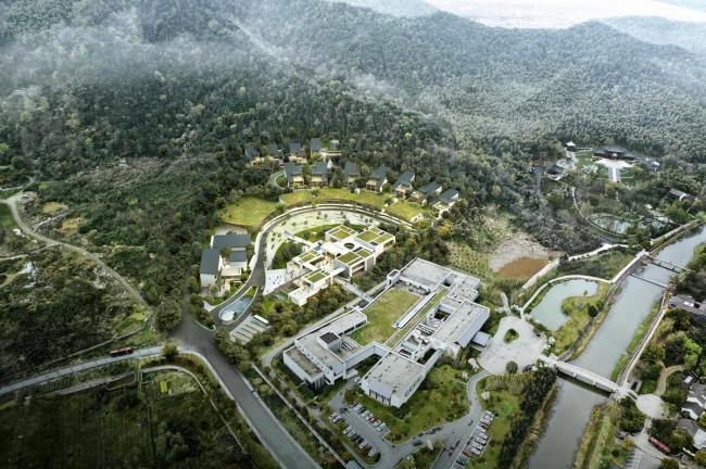 BIM建筑|砥砺与天然：ACRC颁布兰亭研学游营地设计计划