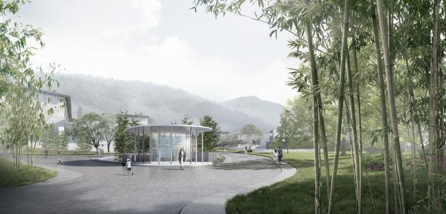 BIM建筑|砥砺与天然：ACRC颁布兰亭研学游营地设计计划