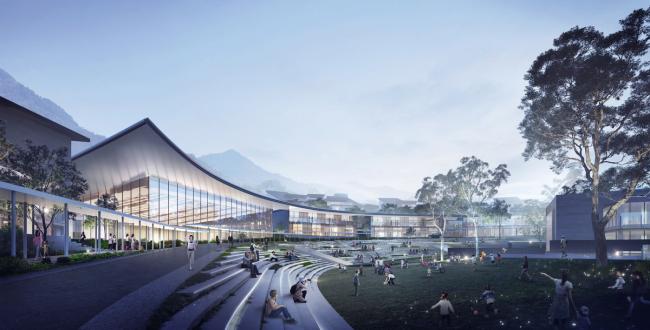 BIM建筑|砥砺与天然：ACRC颁布兰亭研学游营地设计计划