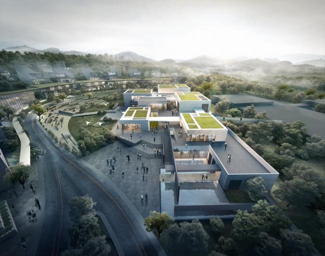 BIM建筑|砥砺与天然：ACRC颁布兰亭研学游营地设计计划