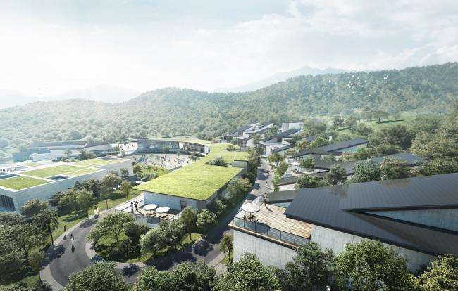 BIM建筑|砥砺与天然：ACRC颁布兰亭研学游营地设计计划