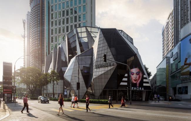 BIM建筑|动感实足，经典时尚的城市雕塑——马来西亚吉隆坡升喜廊改革 / Spark Architects