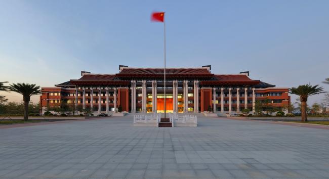 BIM建筑|古法今用，红色赞歌——谷文昌干部学院（一期）综合讲授楼 / 中国建筑科学研讨院厦门分院