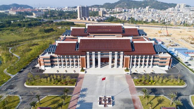 BIM建筑|古法今用，红色赞歌——谷文昌干部学院（一期）综合讲授楼 / 中国建筑科学研讨院厦门分院