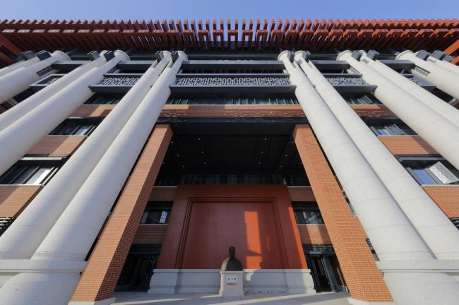 BIM建筑|古法今用，红色赞歌——谷文昌干部学院（一期）综合讲授楼 / 中国建筑科学研讨院厦门分院