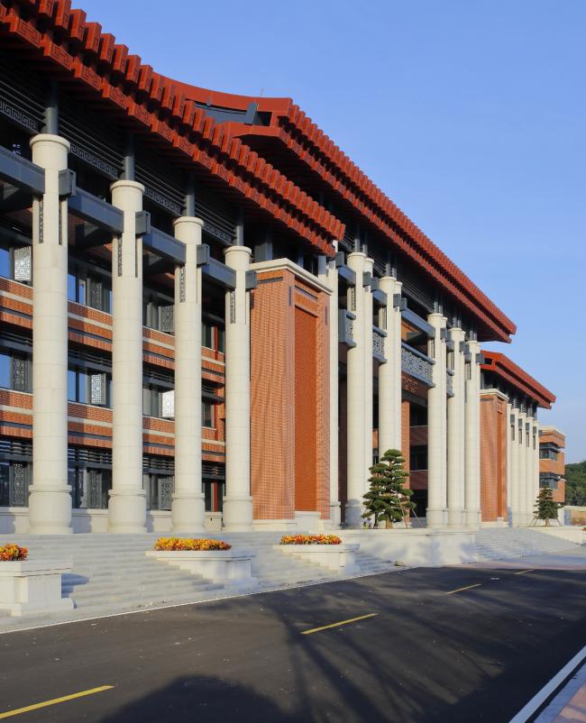 BIM建筑|古法今用，红色赞歌——谷文昌干部学院（一期）综合讲授楼 / 中国建筑科学研讨院厦门分院