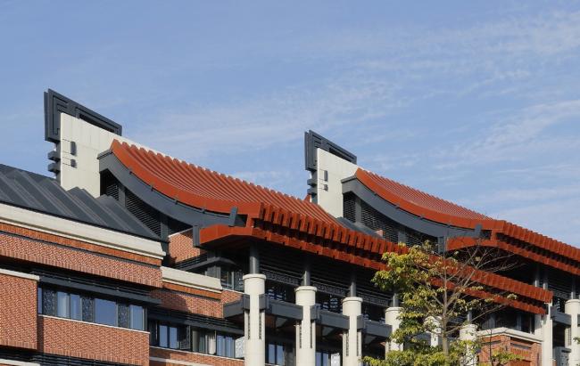 BIM建筑|古法今用，红色赞歌——谷文昌干部学院（一期）综合讲授楼 / 中国建筑科学研讨院厦门分院