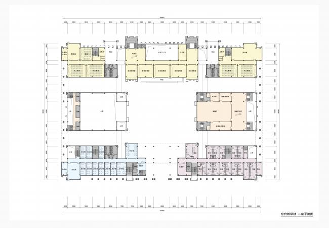 BIM建筑|古法今用，红色赞歌——谷文昌干部学院（一期）综合讲授楼 / 中国建筑科学研讨院厦门分院
