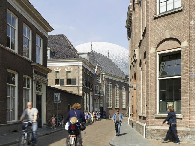 BIM建筑|古典的静态与现代的动态的联合：Fundatie博物馆扩建 / Bierman Henket architecten