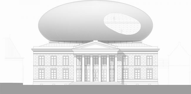 BIM建筑|古典的静态与现代的动态的联合：Fundatie博物馆扩建 / Bierman Henket architecten