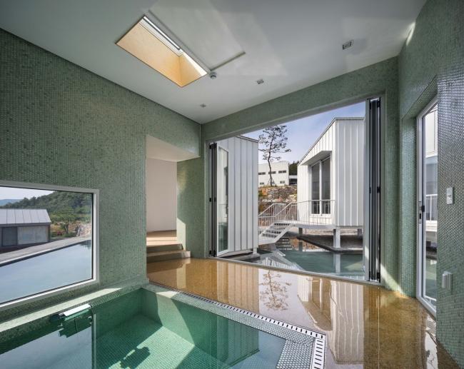 BIM建筑|碧湖之畔，丛林之间：飘浮立方体室第 / Younghan Chung Architects