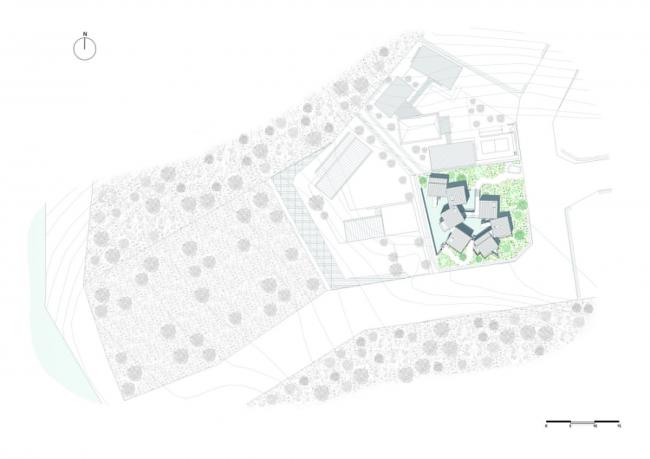 BIM建筑|碧湖之畔，丛林之间：飘浮立方体室第 / Younghan Chung Architects
