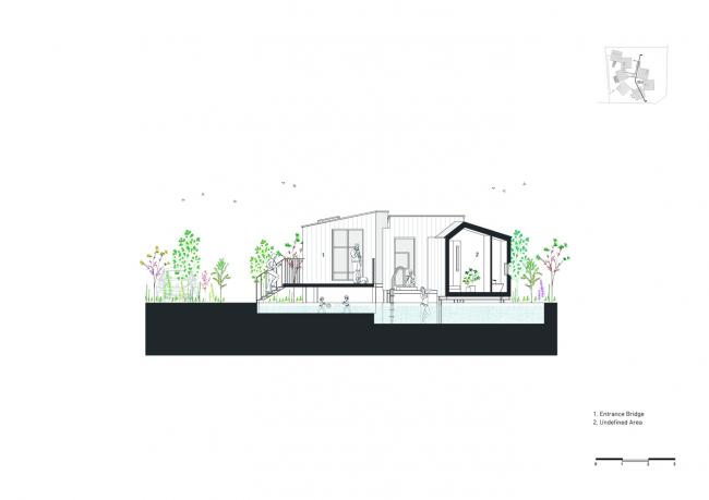 BIM建筑|碧湖之畔，丛林之间：飘浮立方体室第 / Younghan Chung Architects