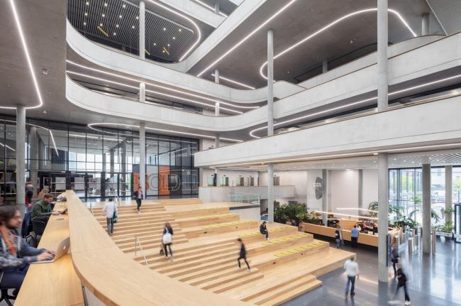 BIM建筑|如激流般肆意活动：Zalando 柏林办公总部 / HENN + Kinzo