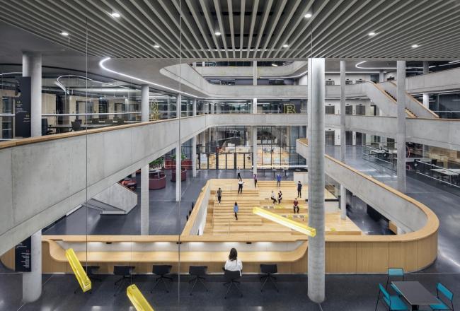 BIM建筑|如激流般肆意活动：Zalando 柏林办公总部 / HENN + Kinzo