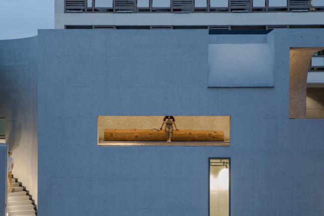 BIM建筑|朴实顽皮，中西合璧：南京艺术学院-砼展厅 / 上海中森建筑与工程设计