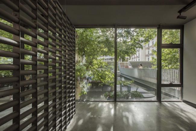 BIM建筑|朴实顽皮，中西合璧：南京艺术学院-砼展厅 / 上海中森建筑与工程设计