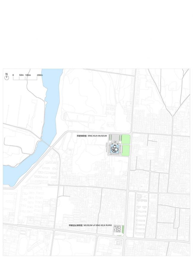 BIM建筑|银白简素，柔化边沿：邢窑遗址博物馆 / 言川建筑