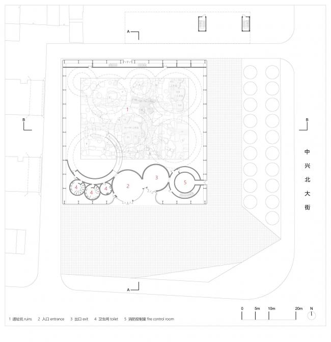 BIM建筑|银白简素，柔化边沿：邢窑遗址博物馆 / 言川建筑