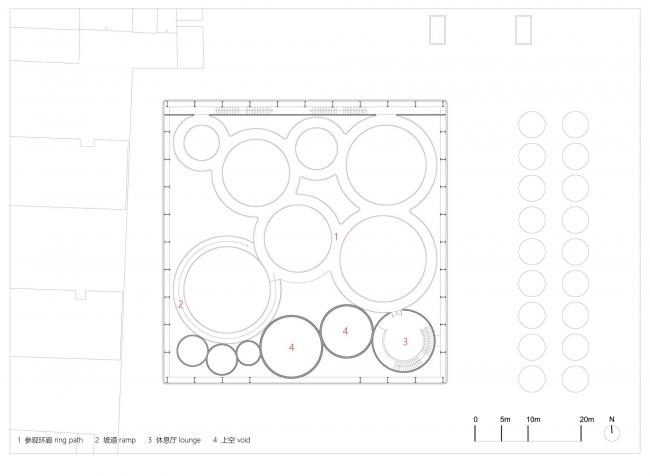 BIM建筑|银白简素，柔化边沿：邢窑遗址博物馆 / 言川建筑