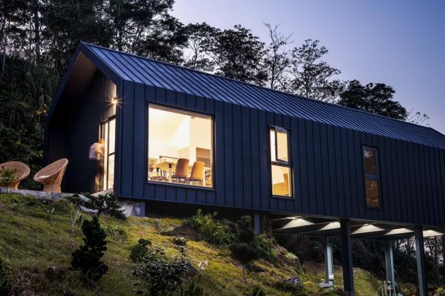 BIM建筑|山静谷幽，清心美景：DH 退休小屋 / UZ architecture