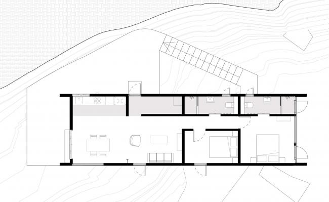 BIM建筑|山静谷幽，清心美景：DH 退休小屋 / UZ architecture