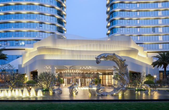 BIM建筑|港湾巨轮，坐拥海景：禹洲温德姆至尊豪庭年夜酒店 / 中国建筑科学研讨院厦门分院