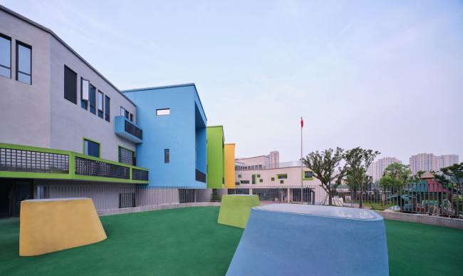 BIM建筑|杭州市成功小学从属幼儿园 / 浙江年夜学建筑设计研讨院