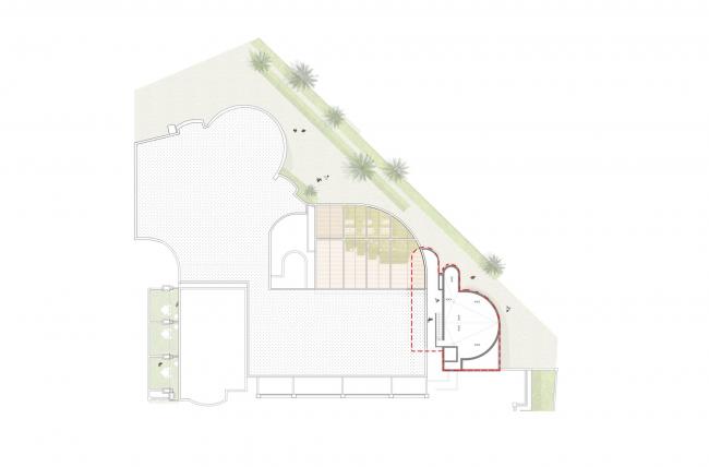 BIM建筑|纯洁线条发明的优雅体量：弗拉明戈俱乐部酒店 / Zooco Estudio