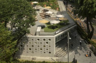 BIM建筑|郁郁葱葱的城市花圃：Design Orchard 孵化器 / WOHA-BIM建筑网