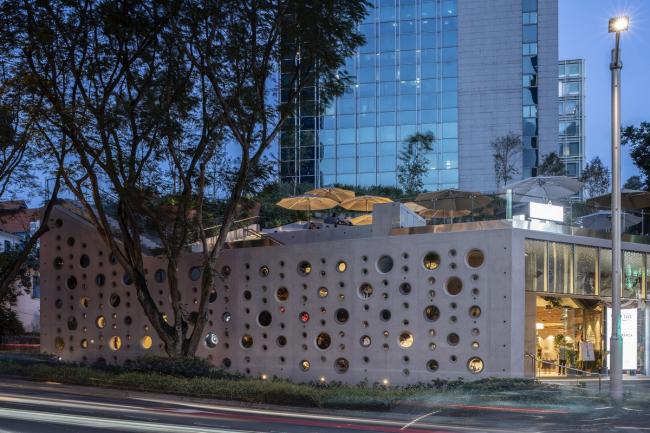 BIM建筑|郁郁葱葱的城市花圃：Design Orchard 孵化器 / WOHA